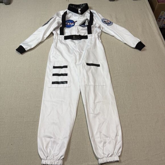 Astronaut Costume with A NASA Cap Halloween Costume NASA Space Kids Size 6/7 - Picture 1 of 8